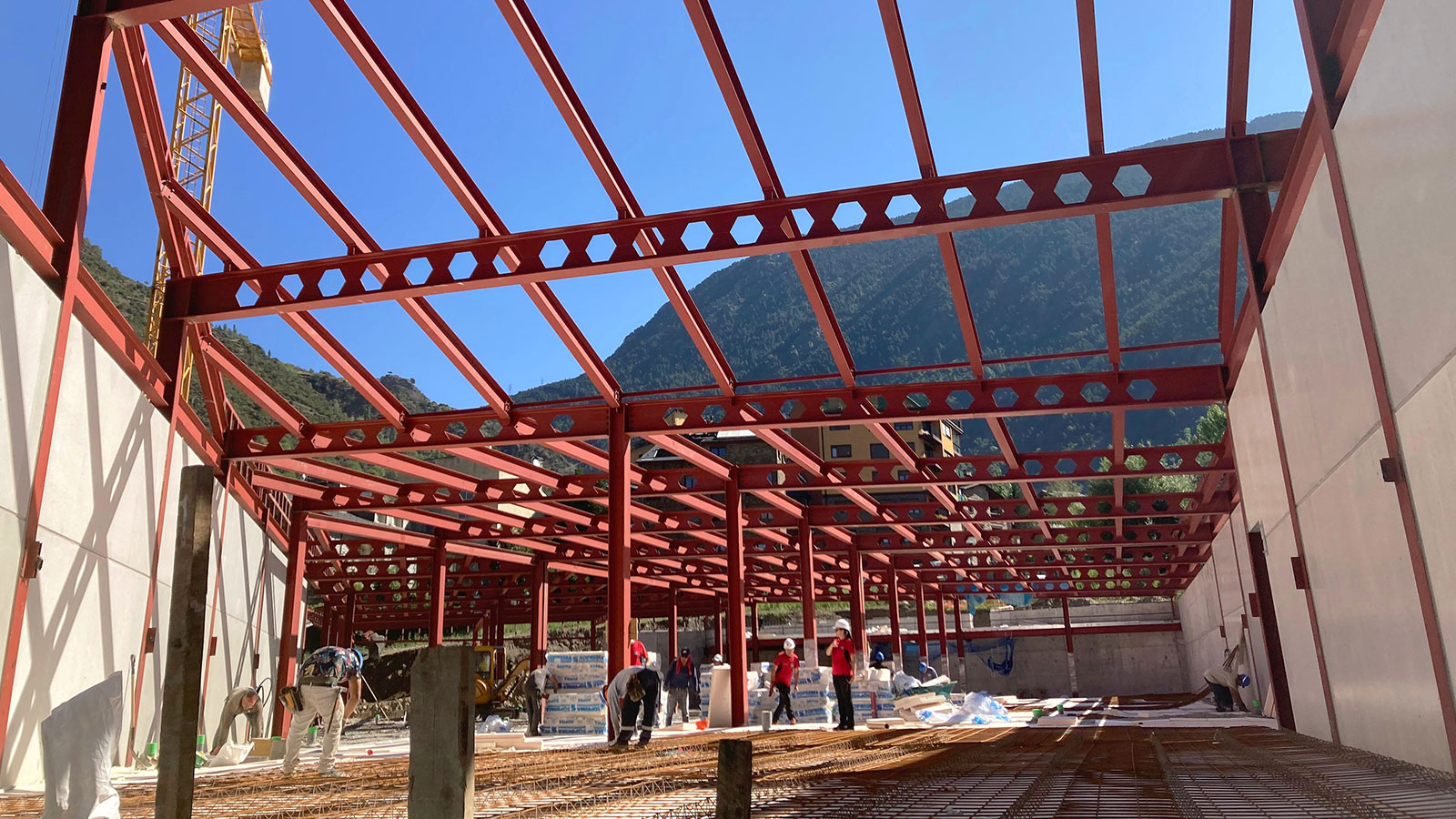 Structure for a commercial building | Culleré Sala Structures