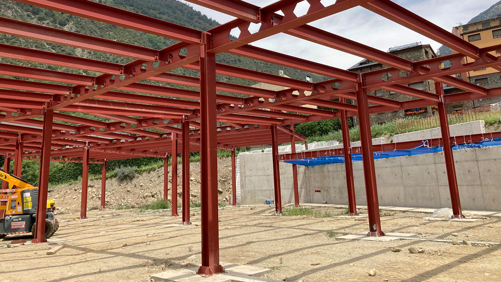 Structure for a commercial building | Culleré Sala Structures
