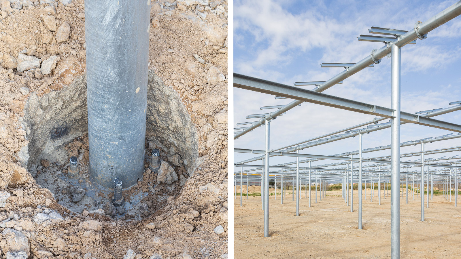 Structure pour pergola photovoltaïque | Culleré Sala Structures